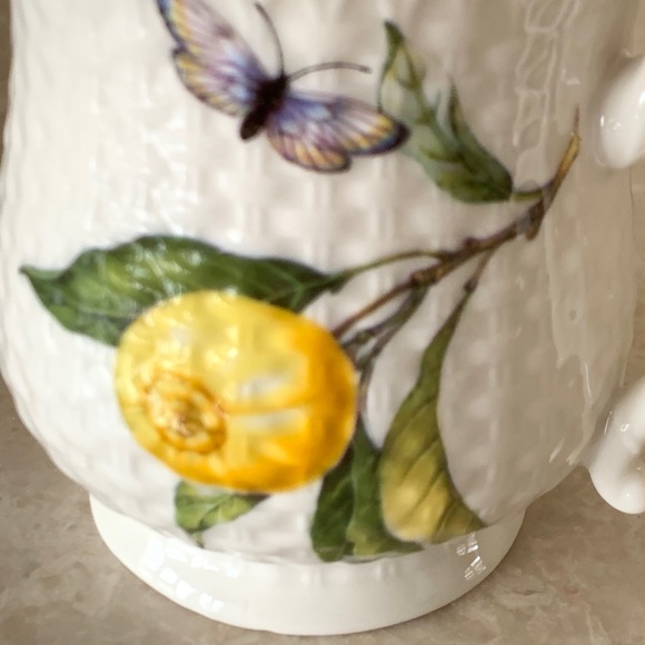 Grace Teaware Lemons Butterflies Bees Coffee Mug - Picture 2 of 6